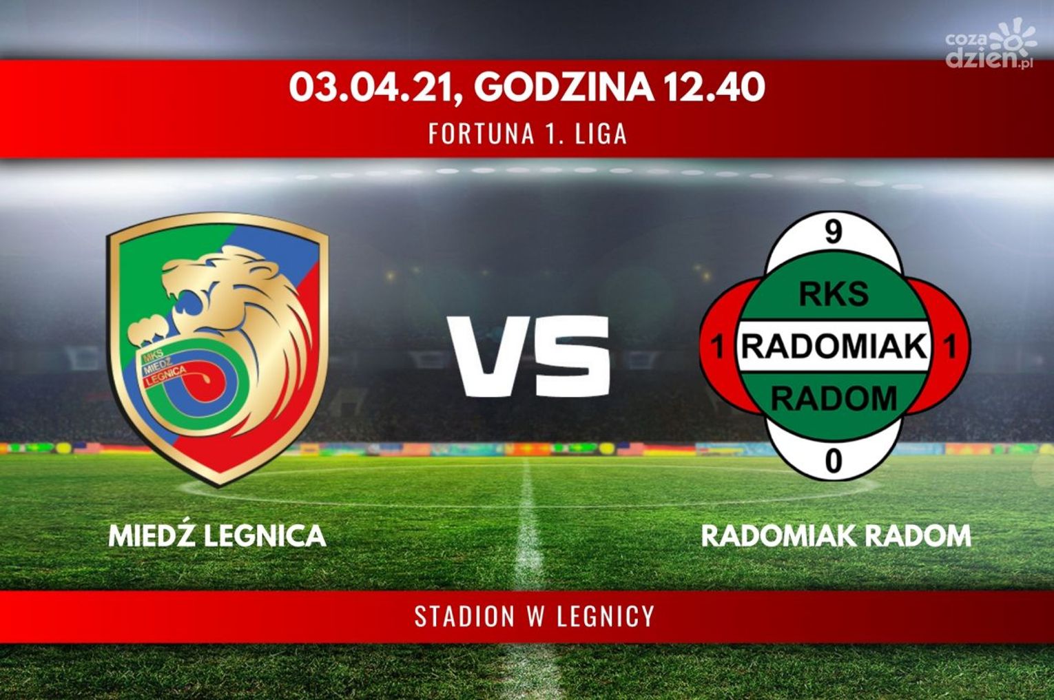 Miedź Legnica vs Radomiak (relacja LIVE) Miedź Legnica vs Radomiak (relacja LIVE)