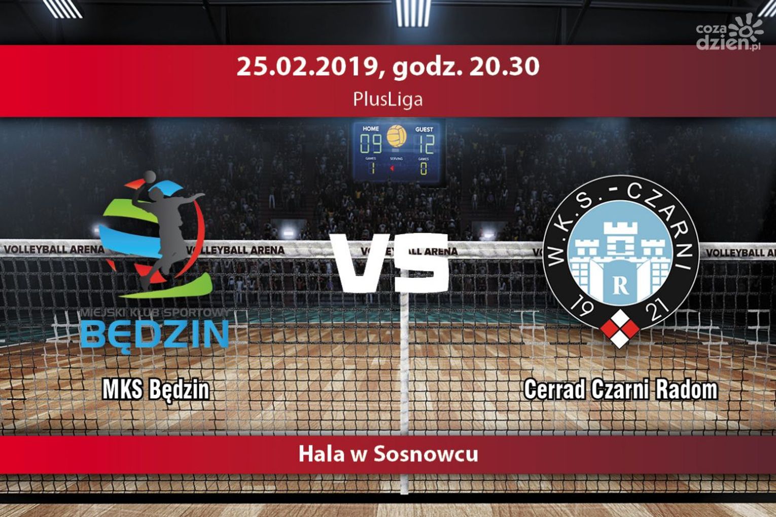 MKS Będzin - Cerrad Czarni Radom (relacja LIVE) MKS Będzin - Cerrad Czarni Radom (relacja LIVE)