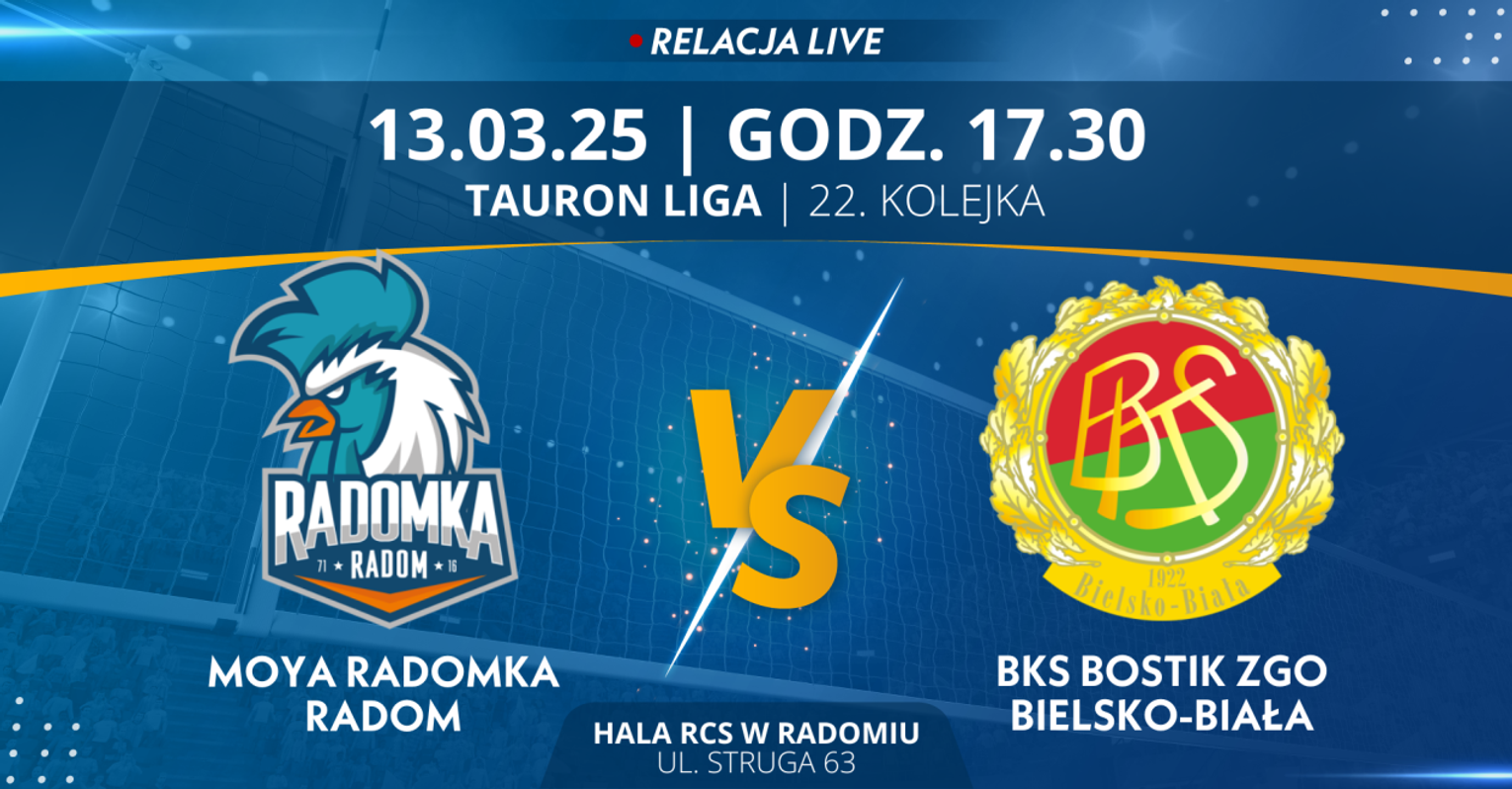 Moya Radomka Radom - BKS Bostik ZGO Bielsko-Biała (relacja LIVE)