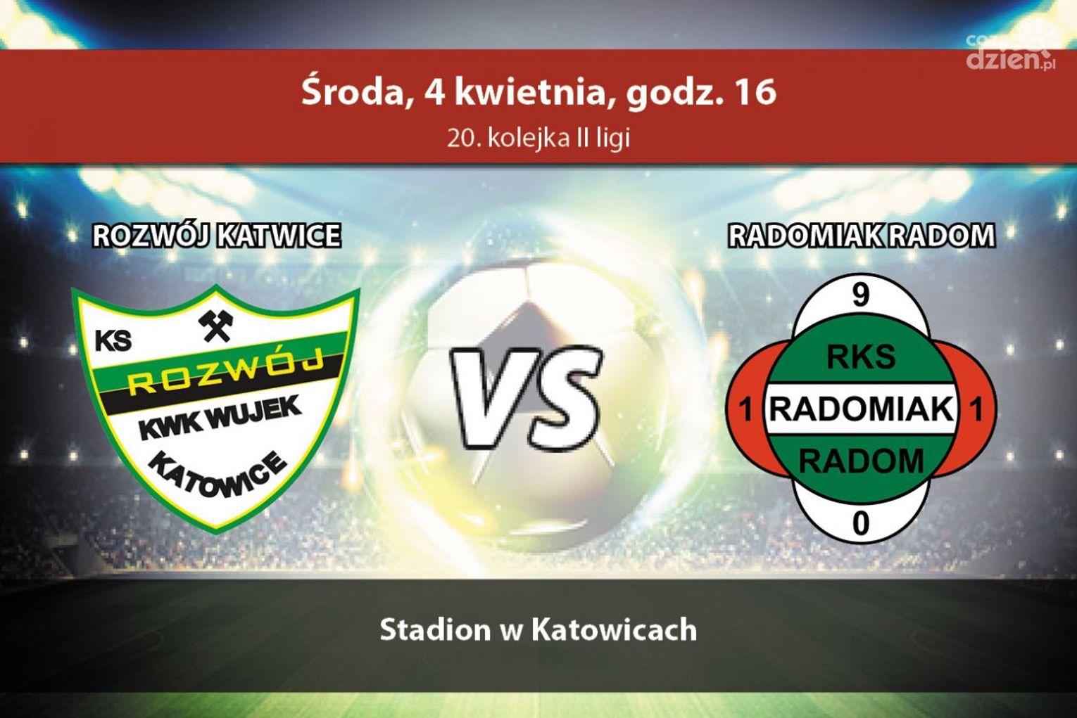Osłabiony Radomiak przegrał z Rozwojem Osłabiony Radomiak przegrał z Rozwojem