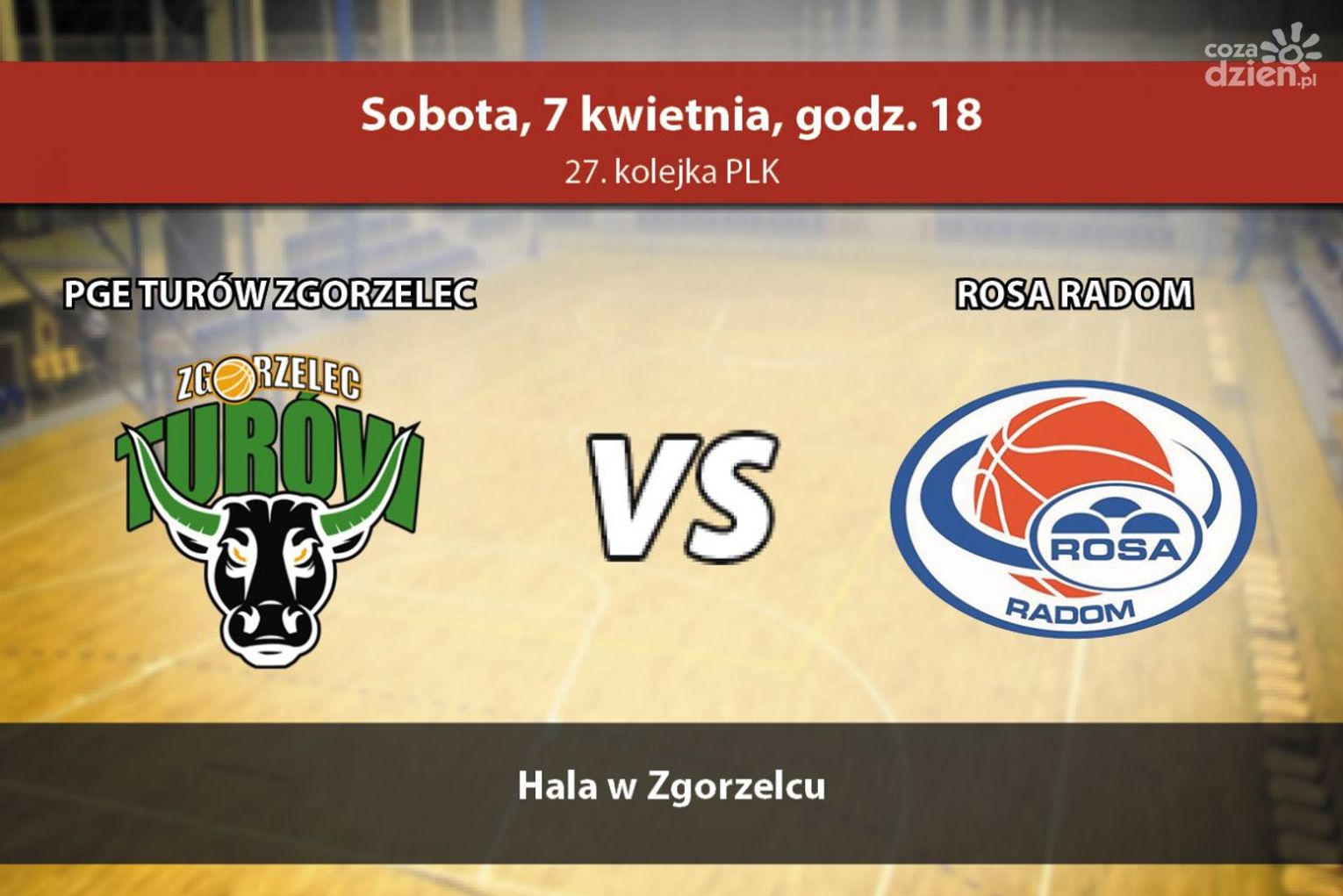 PGE Turów Zgorzelec - ROSA Radom (relacja LIVE) PGE Turów Zgorzelec - ROSA Radom (relacja LIVE)