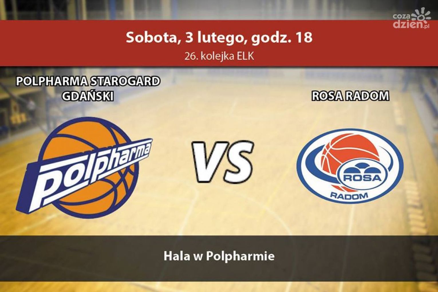 Polpharma Starogard Gdański - ROSA Radom 89:71 (zapis relacji LIVE)