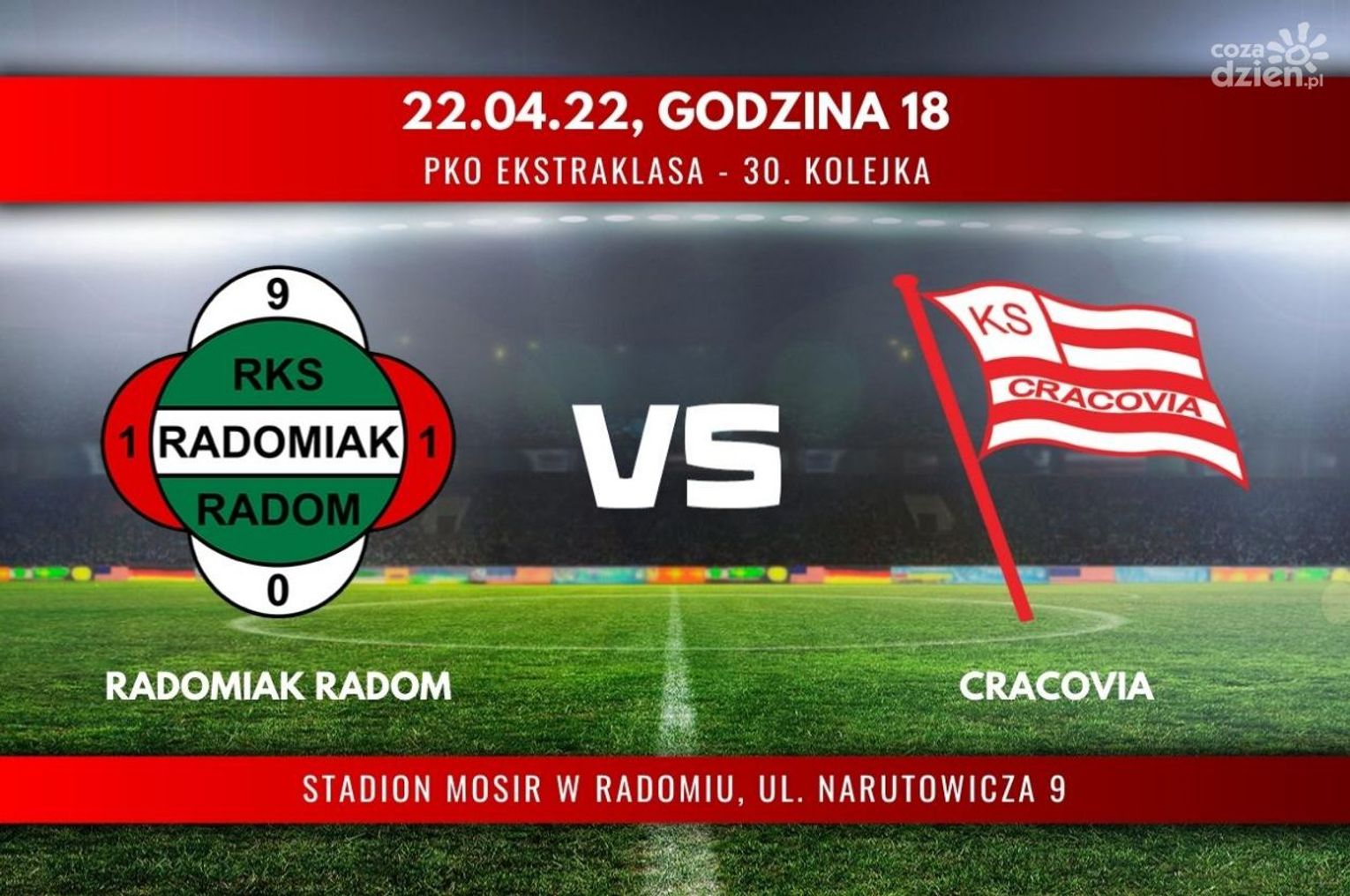 Radomiak Radom - Cracovia (relacja LIVE) Radomiak Radom - Cracovia (relacja LIVE)