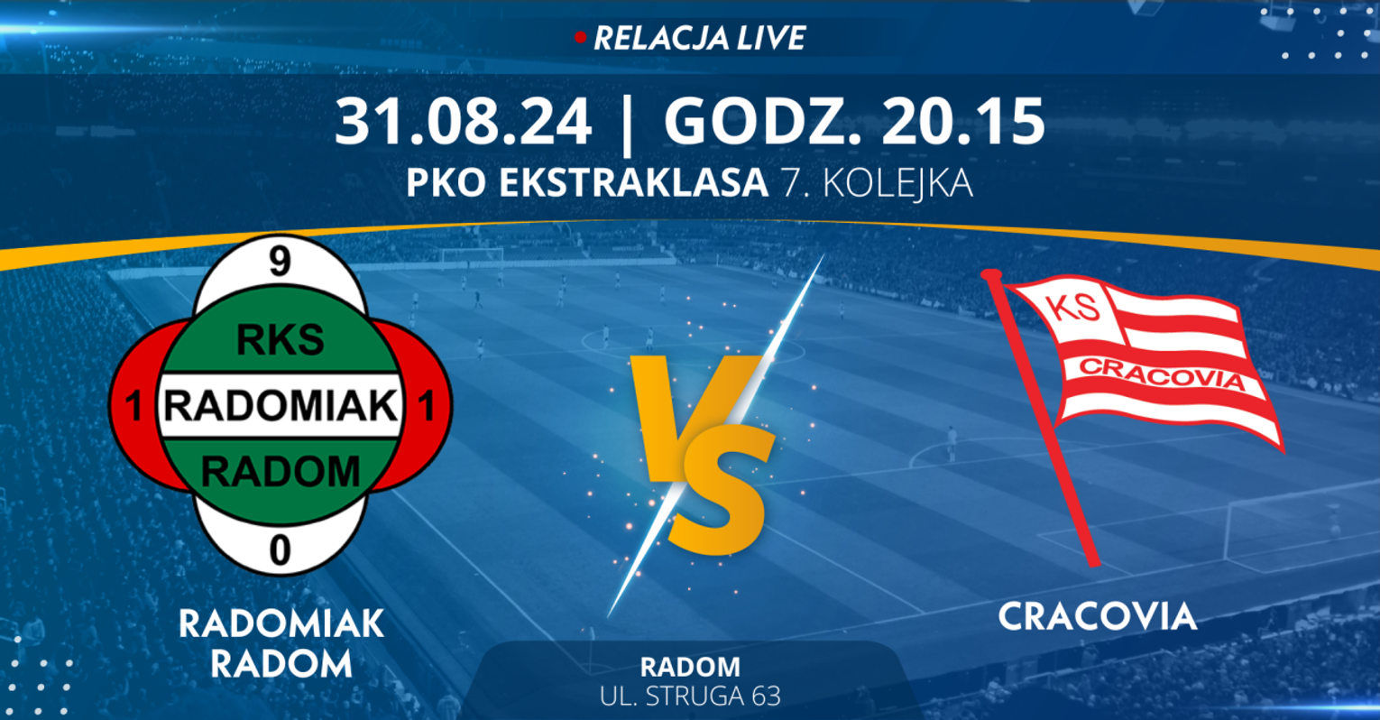 Radomiak Radom - Cracovia (relacja LIVE) 