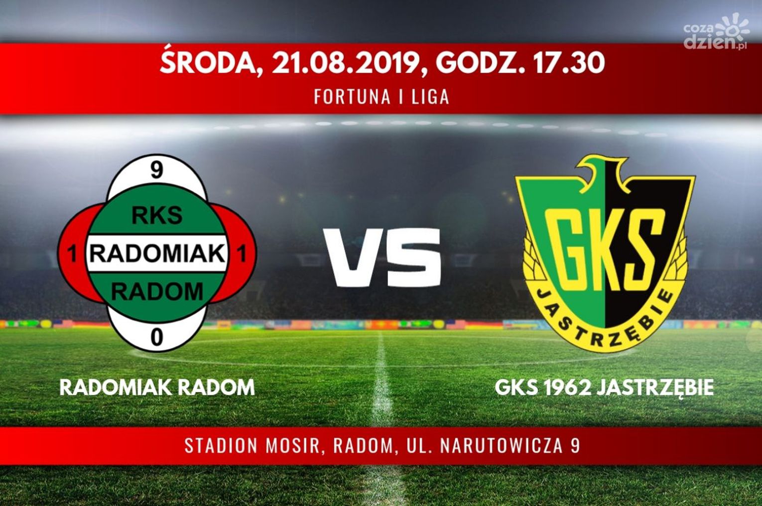 Radomiak Radom - GKS 1962 Jastrzębie (relacja LIVE) Radomiak Radom - GKS 1962 Jastrzębie (relacja LIVE)