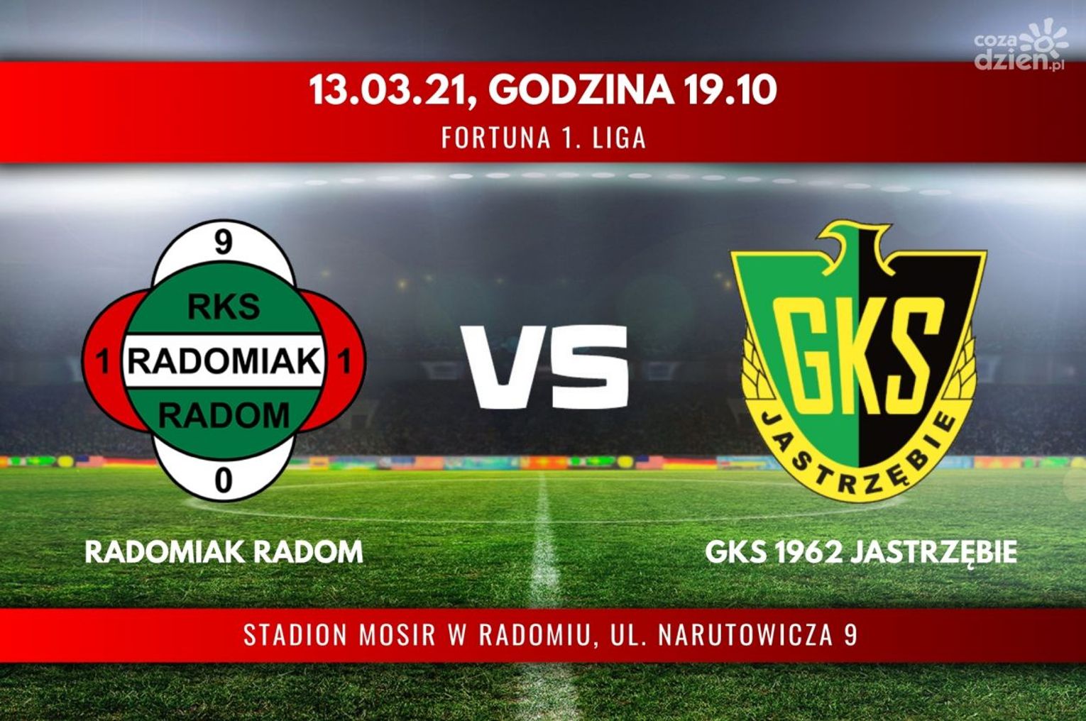 Radomiak Radom - GKS 1962 Jastrzębie (relacja LIVE)