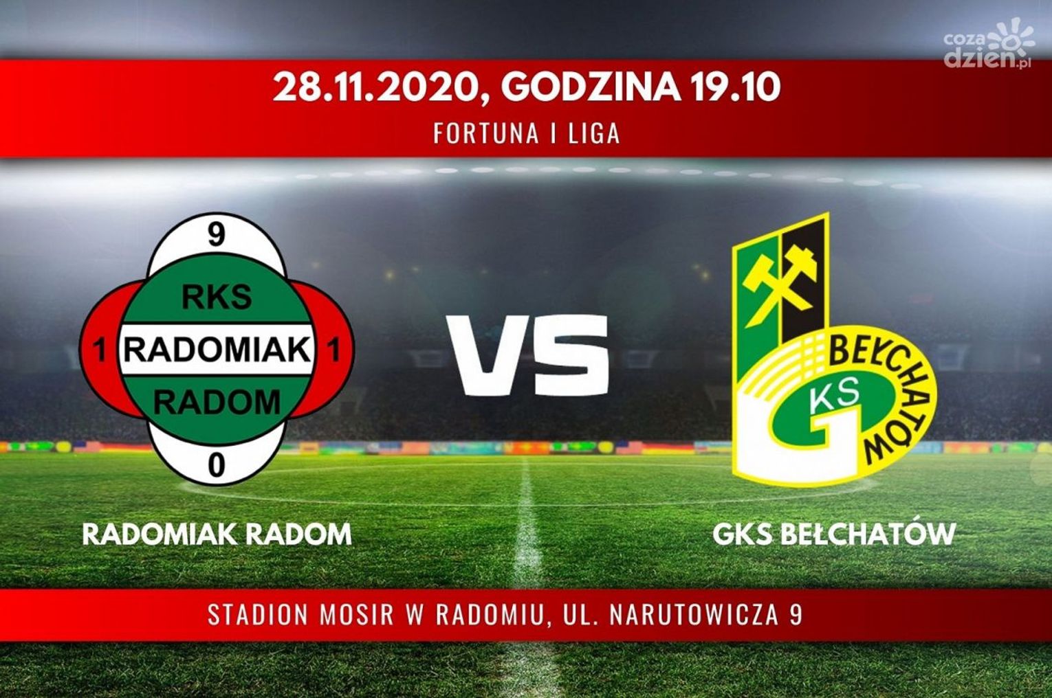 Radomiak Radom - GKS Bełchatów (relacja live) Radomiak Radom - GKS Bełchatów (relacja live)