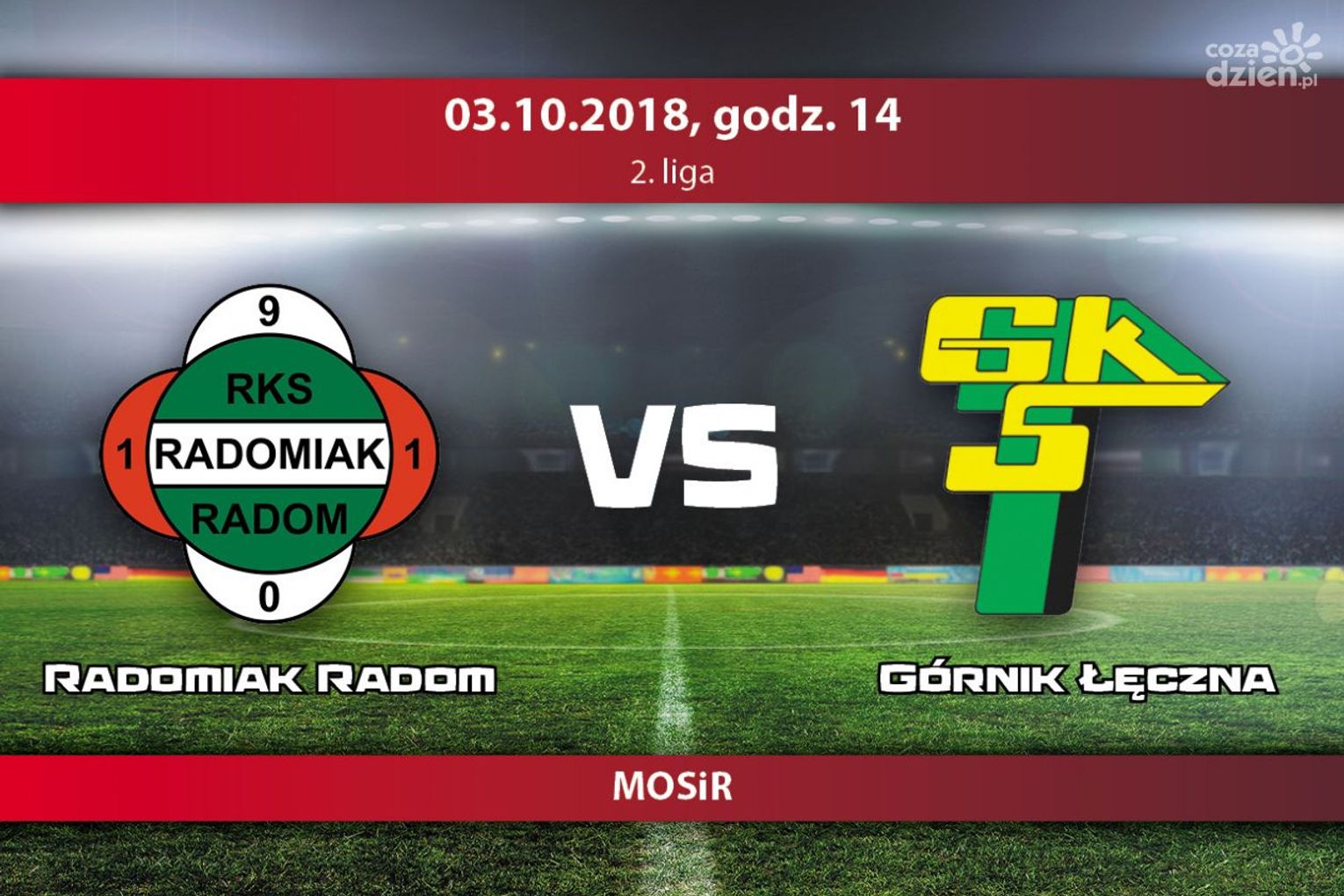 Radomiak Radom - Górnik Łęczna (relacja LIVE) Radomiak Radom - Górnik Łęczna (relacja LIVE)