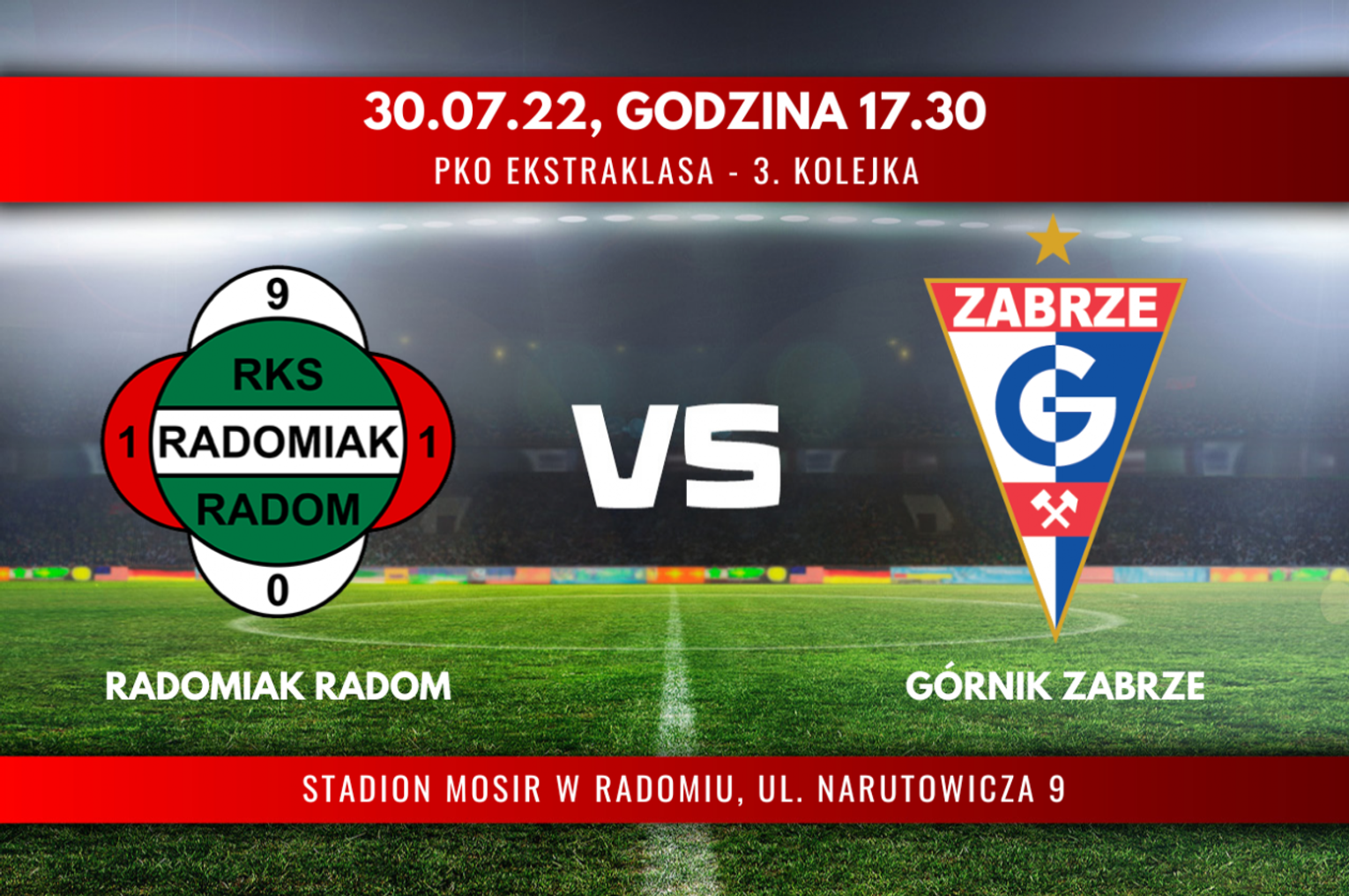 Radomiak Radom - Górnik Zabrze (relacja LIVE)