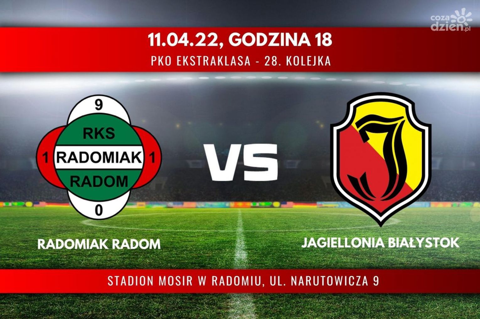 Radomiak Radom - Jagiellonia Białystok (relacja LIVE)