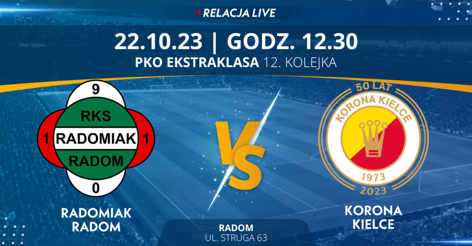 Radomiak Radom - Korona Kielce (relacja LIVE) Radomiak Radom - Korona Kielce (relacja LIVE)