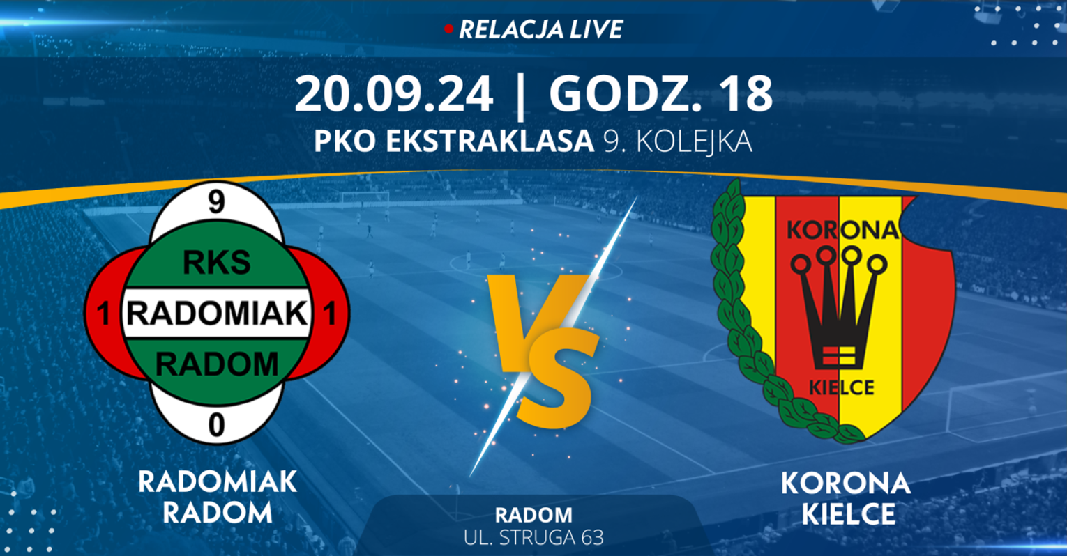 Radomiak Radom - Korona Kielce (relacja LIVE)