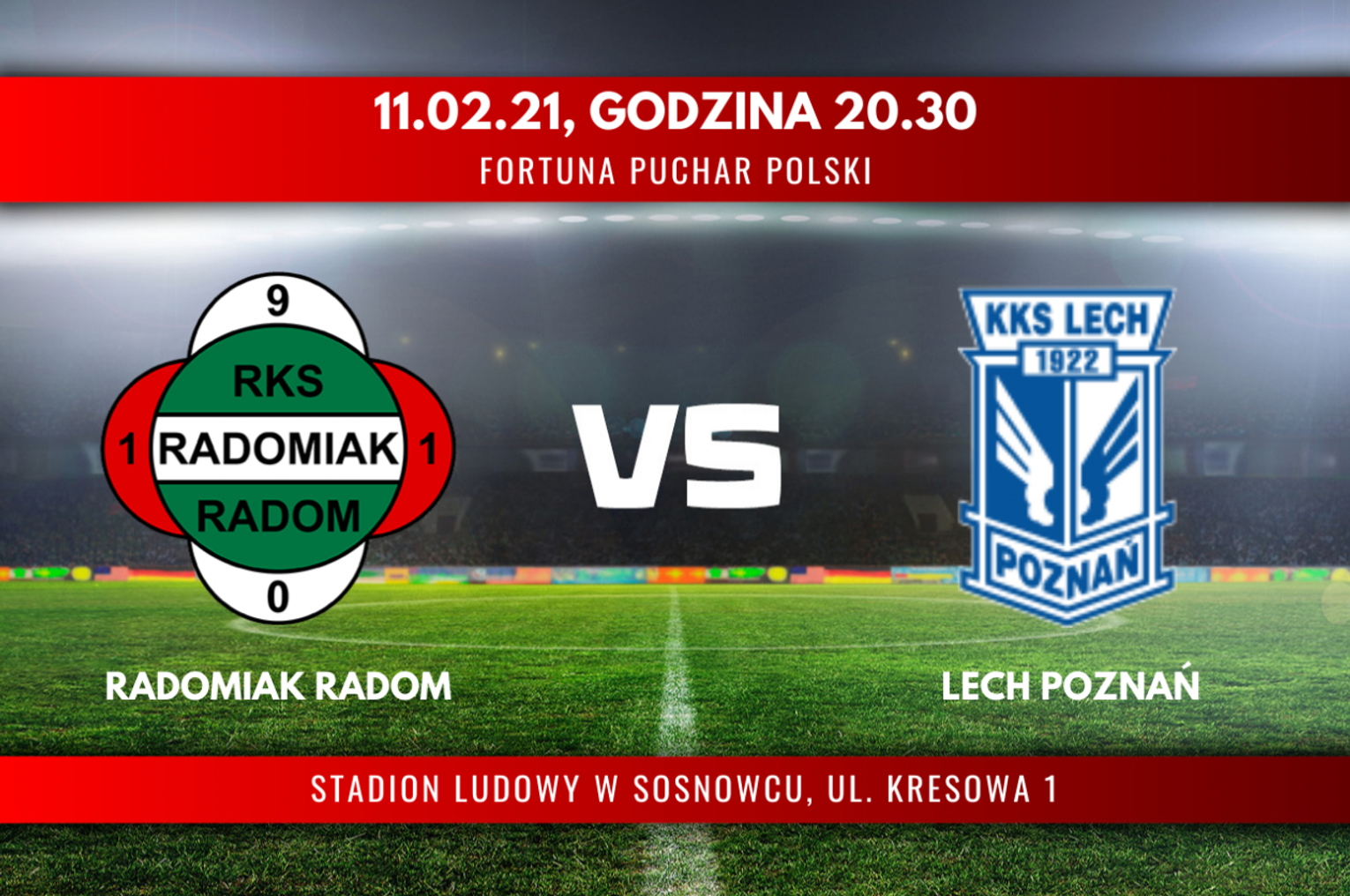 Radomiak Radom - Lech Poznań (relacja LIVE) Radomiak Radom - Lech Poznań (relacja LIVE)