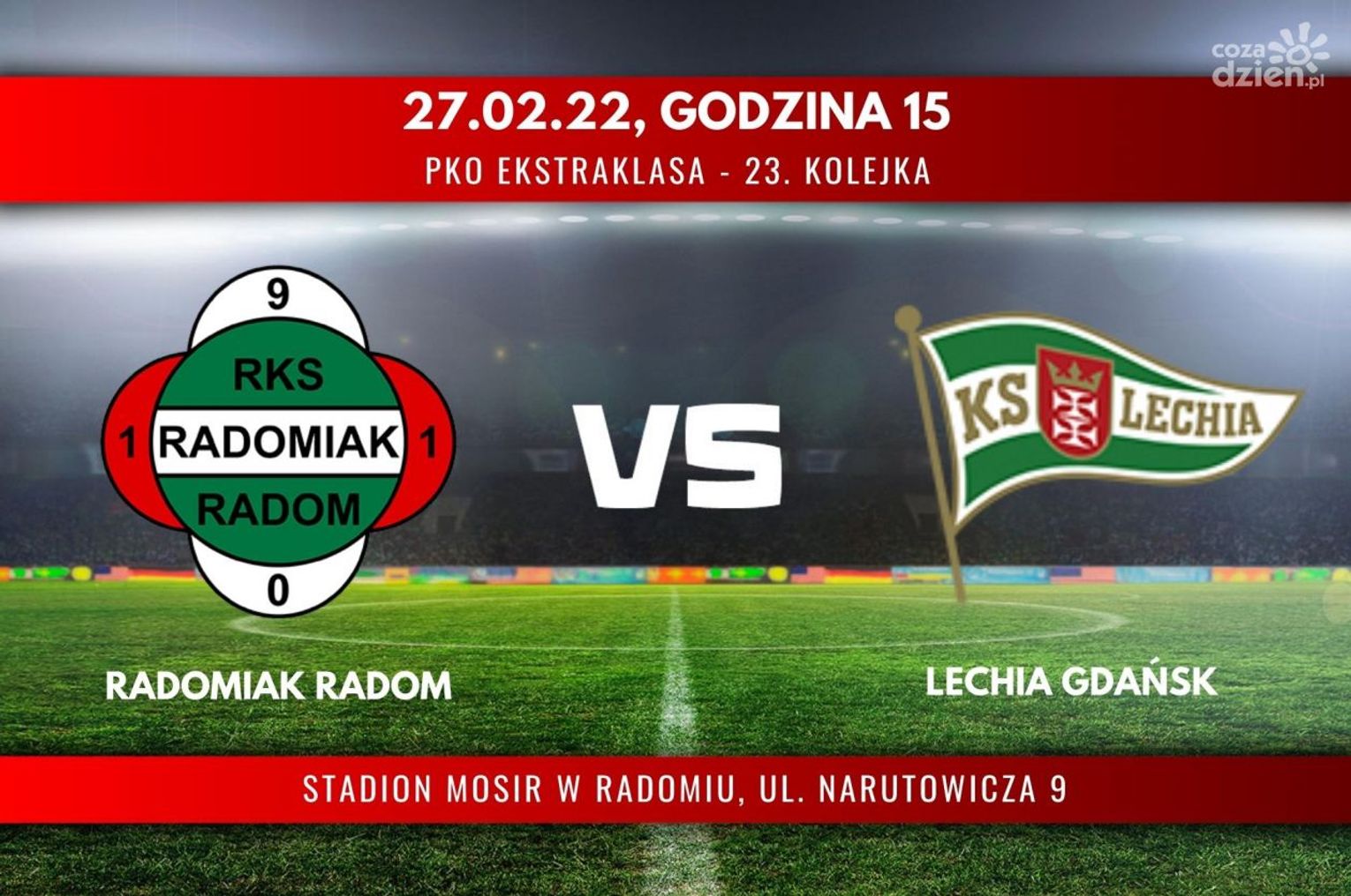 Radomiak Radom - Lechia Gdańsk (relacja LIVE)