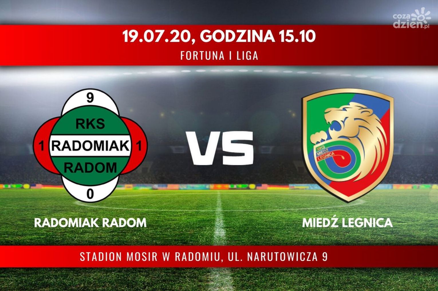 Radomiak Radom - Miedź Legnica (relacja LIVE) Radomiak Radom - Miedź Legnica (relacja LIVE)