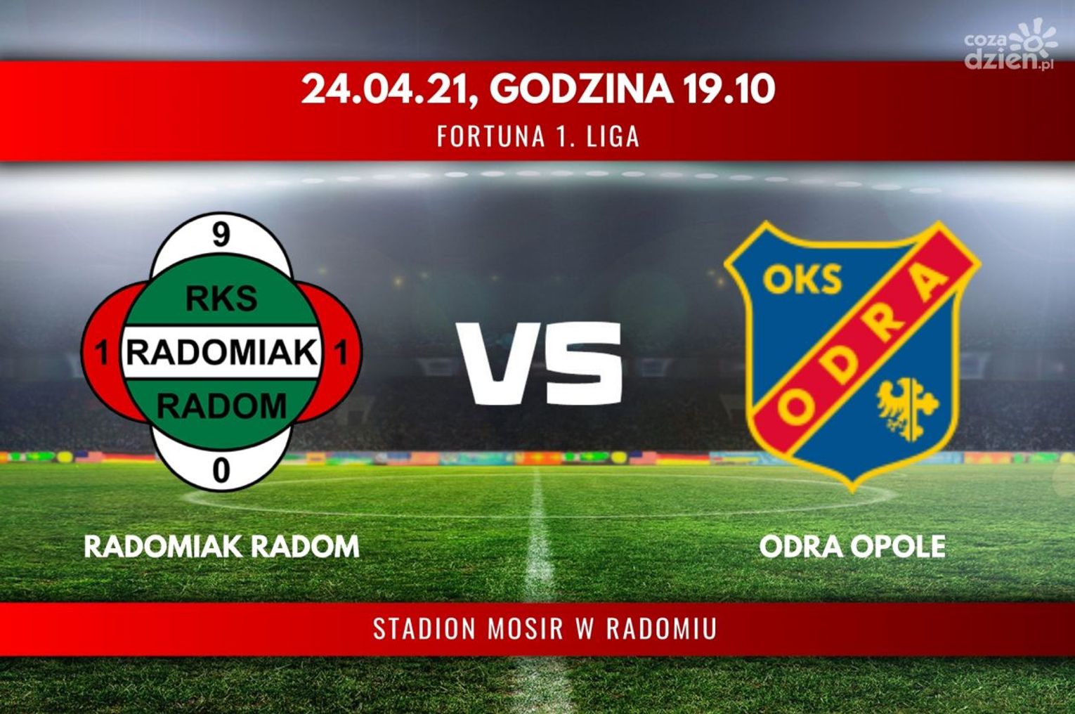 Radomiak Radom - Odra Opole (relacja LIVE) Radomiak Radom - Odra Opole (relacja LIVE)