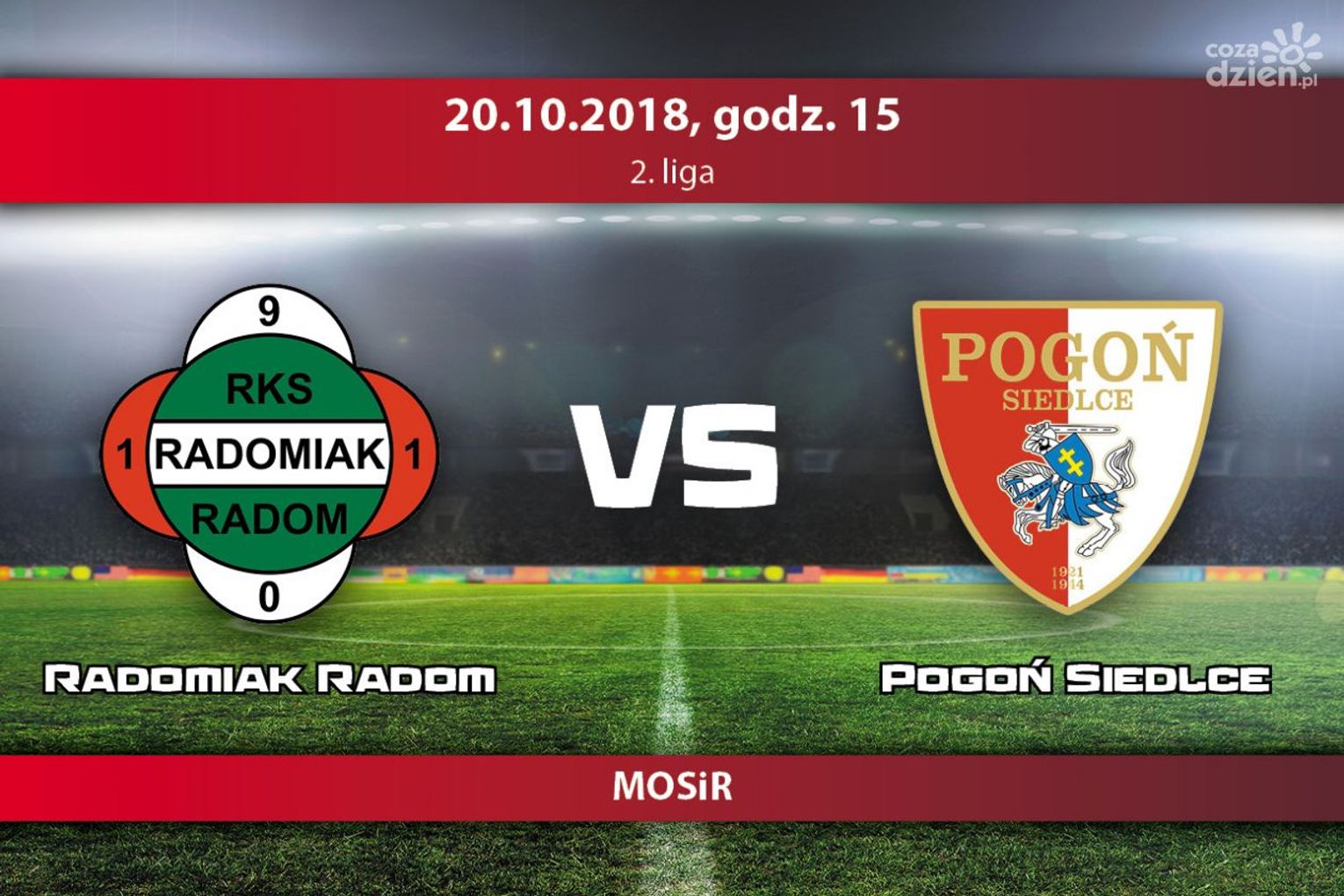Radomiak Radom - Pogoń Siedlce (relacja LIVE) Radomiak Radom - Pogoń Siedlce (relacja LIVE)
