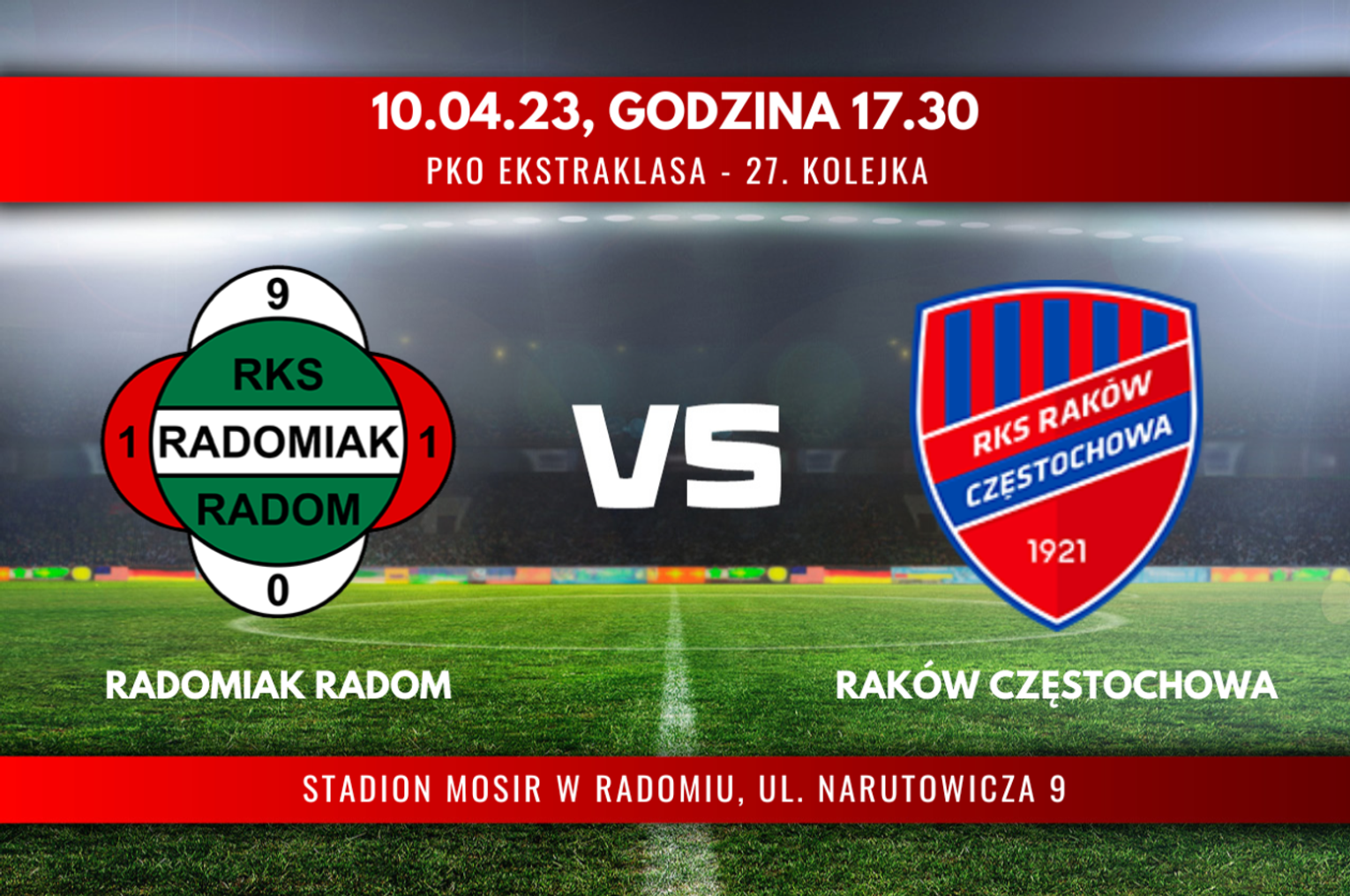 Radomiak Radom - Raków Częstochowa (relacja LIVE) Radomiak Radom - Raków Częstochowa (relacja LIVE)
