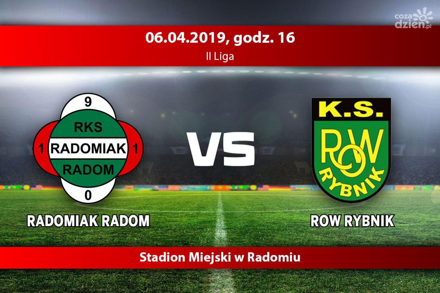Radomiak Radom - ROW Rybnik (relacja LIVE)