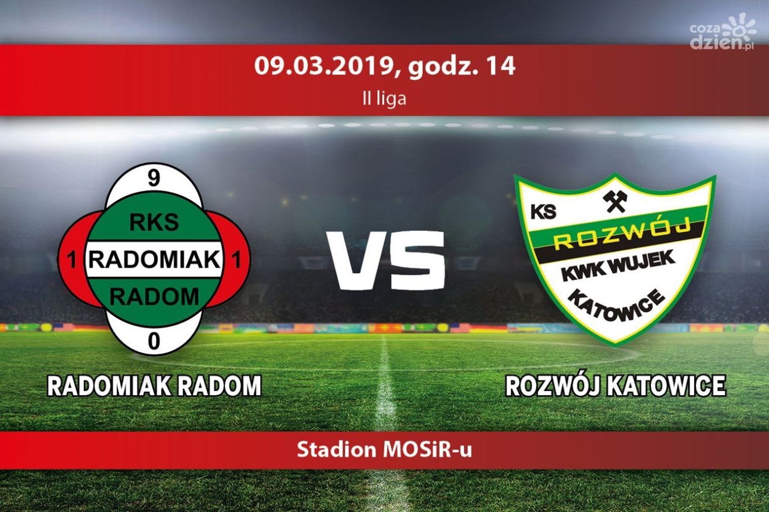 Radomiak Radom - Rozwój Katowice (relacja LIVE)