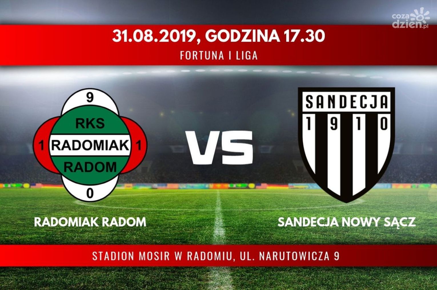Radomiak Radom - Sandecja Nowy Sącz (relacja LIVE) Radomiak Radom - Sandecja Nowy Sącz (relacja LIVE)