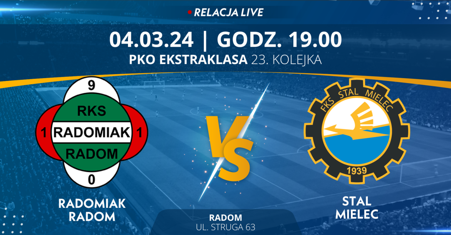 Radomiak Radom - Stal Mielec (relacja LIVE)