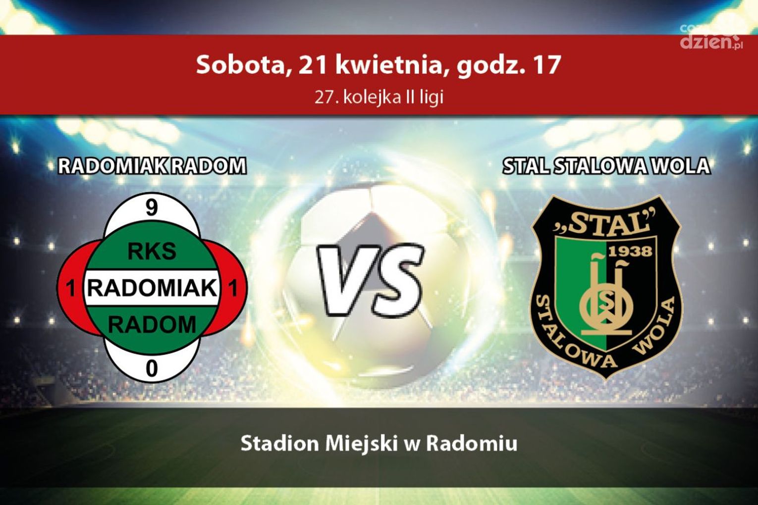 Radomiak Radom - Stal Stalowa Wola (relacja LIVE) Radomiak Radom - Stal Stalowa Wola (relacja LIVE)