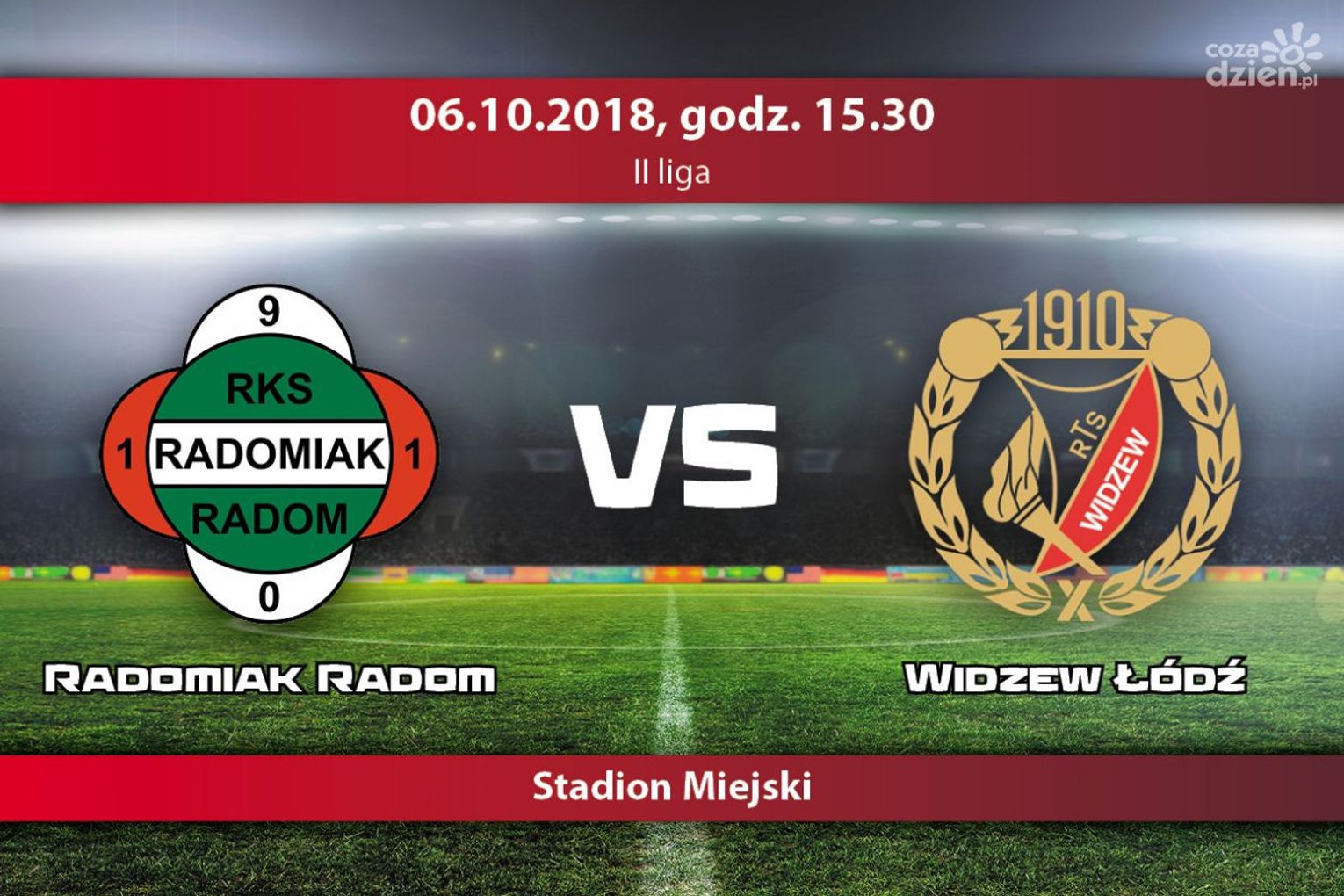 Radomiak Radom - Widzew Łódź (relacja LIVE)