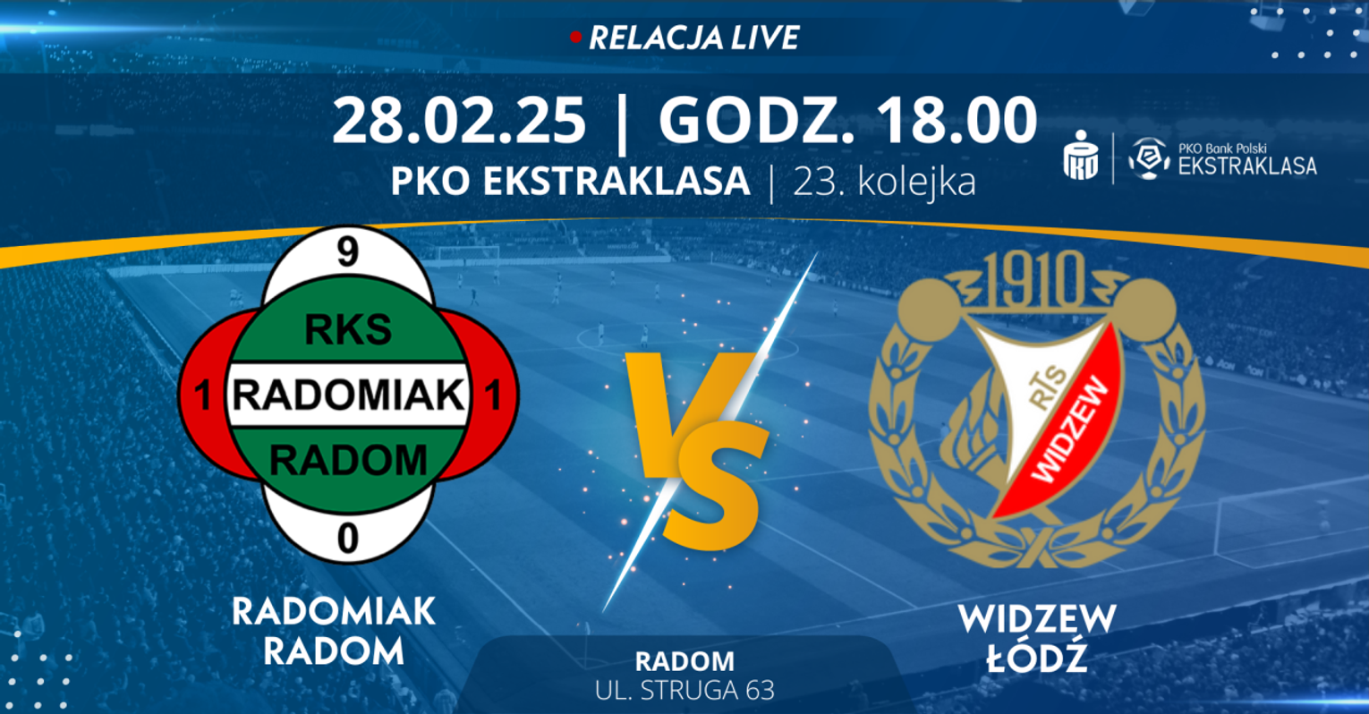 Radomiak Radom - Widzew Łódź (relacja LIVE)