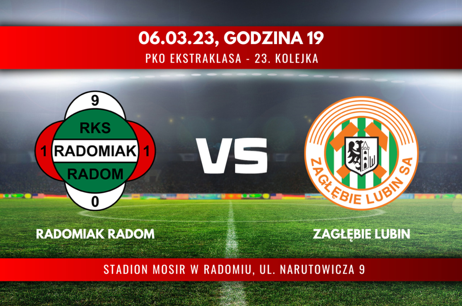 Radomiak Radom - Zagłębie Lubin (relacja LIVE)