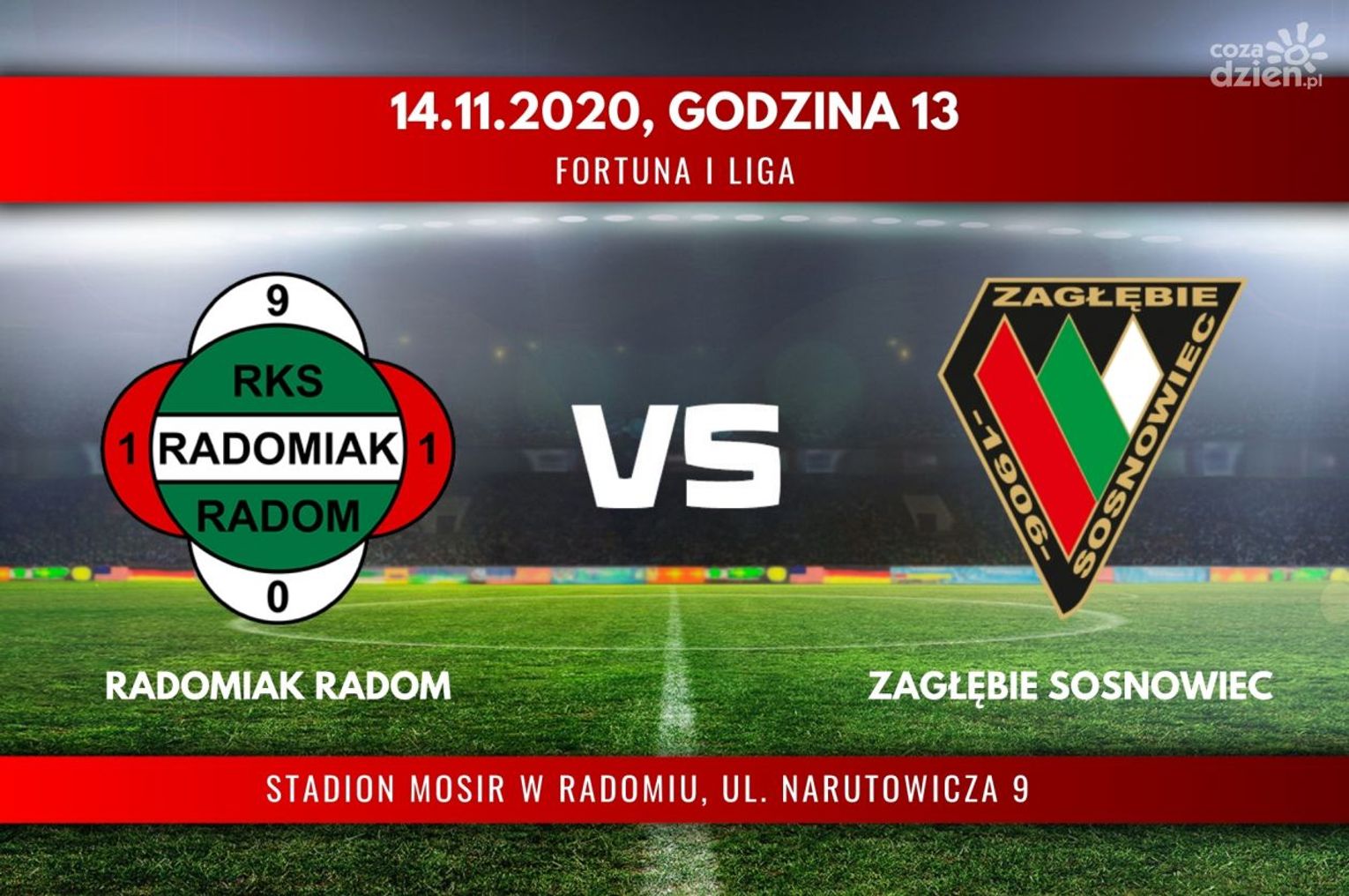 Radomiak Radom - Zagłębie Sosnowiec (relacja LIVE) Radomiak Radom - Zagłębie Sosnowiec (relacja LIVE)