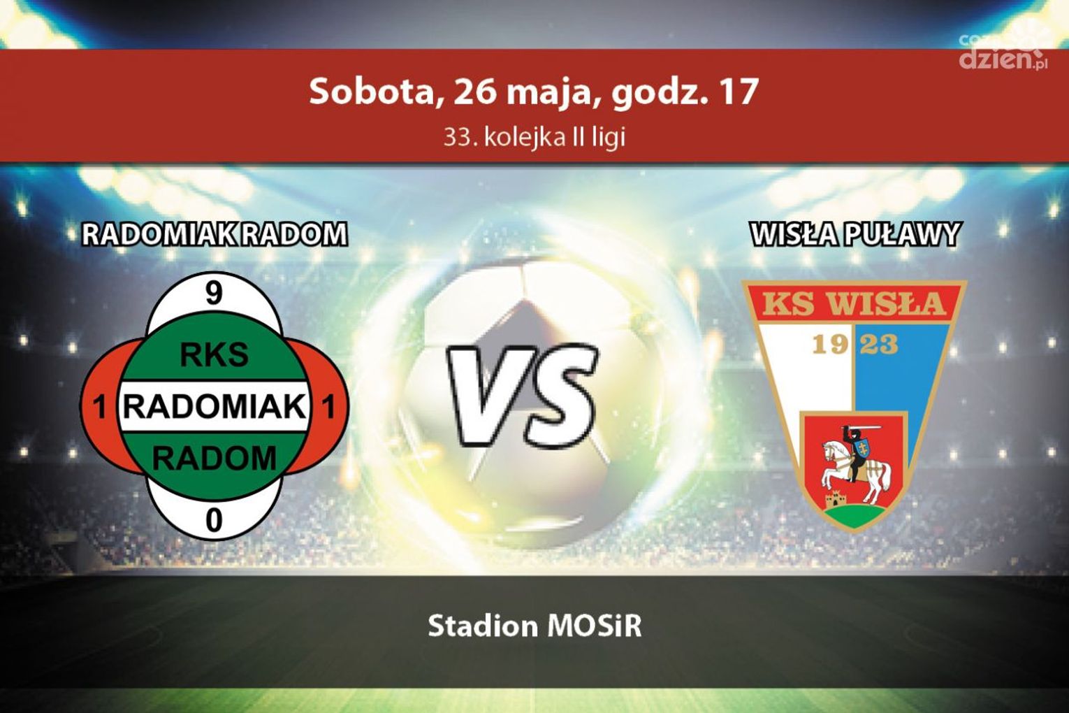 Radomiak zremisował z Wisłą Puławy Radomiak zremisował z Wisłą Puławy