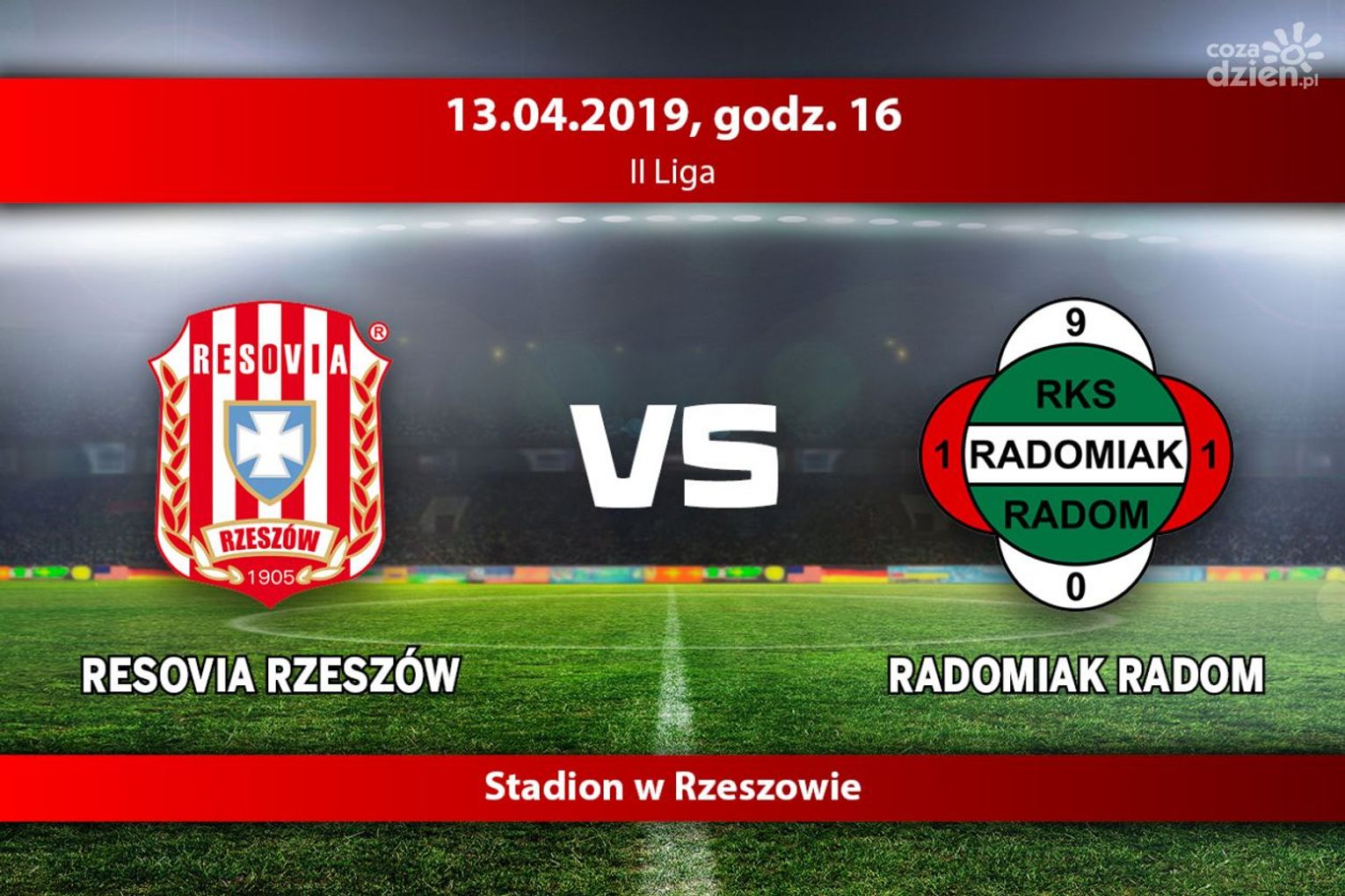 Resovia Rzeszów - Radomiak Radom (relacja LIVE) Resovia Rzeszów - Radomiak Radom (relacja LIVE)