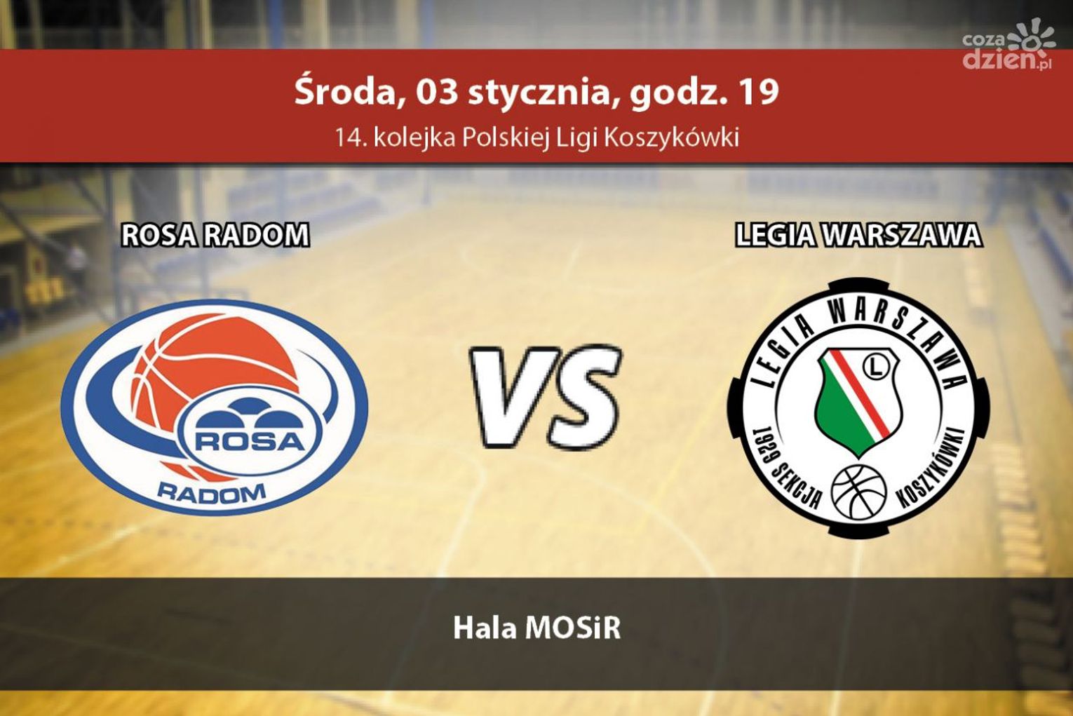 ROSA Radom - Legia Warszawa 94:72 (zapis relacji LIVE) ROSA Radom - Legia Warszawa 94:72 (zapis relacji LIVE)