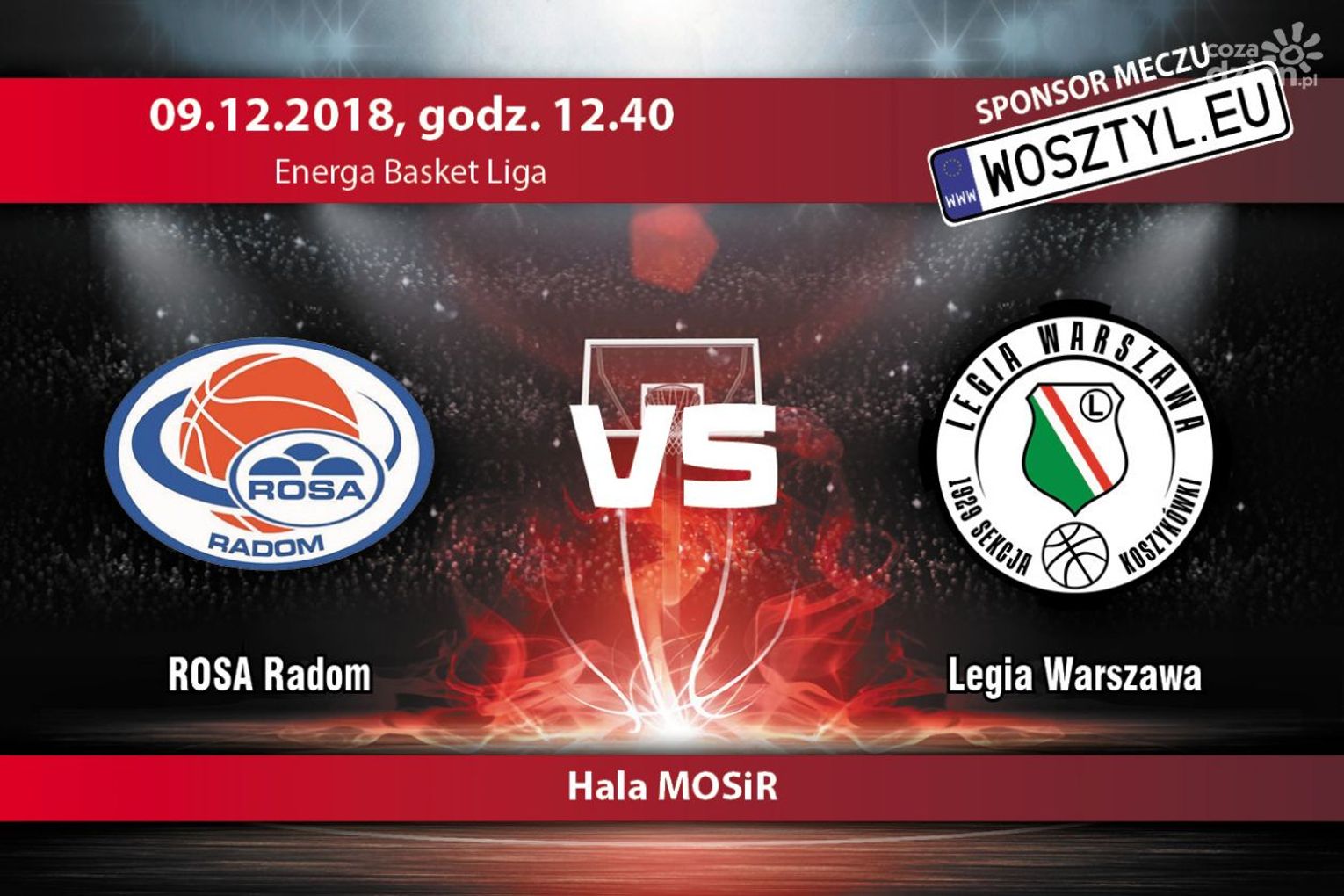 ROSA Radom - Legia Warszawa (relacja LIVE)