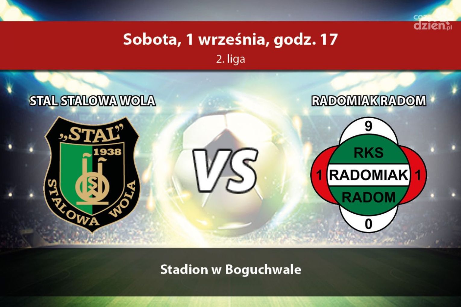 Stal Stalowa Wola - Radomiak Radom (relacja LIVE) Stal Stalowa Wola - Radomiak Radom (relacja LIVE)