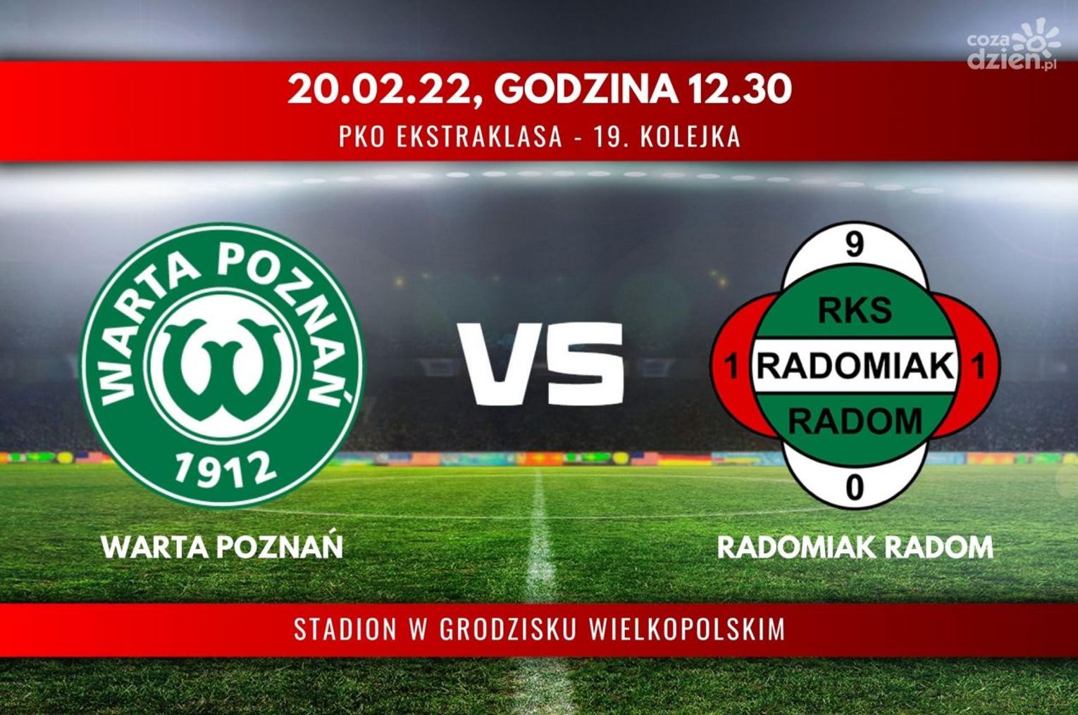 Warta Poznań - Radomiak Radom (relacja LIVE)