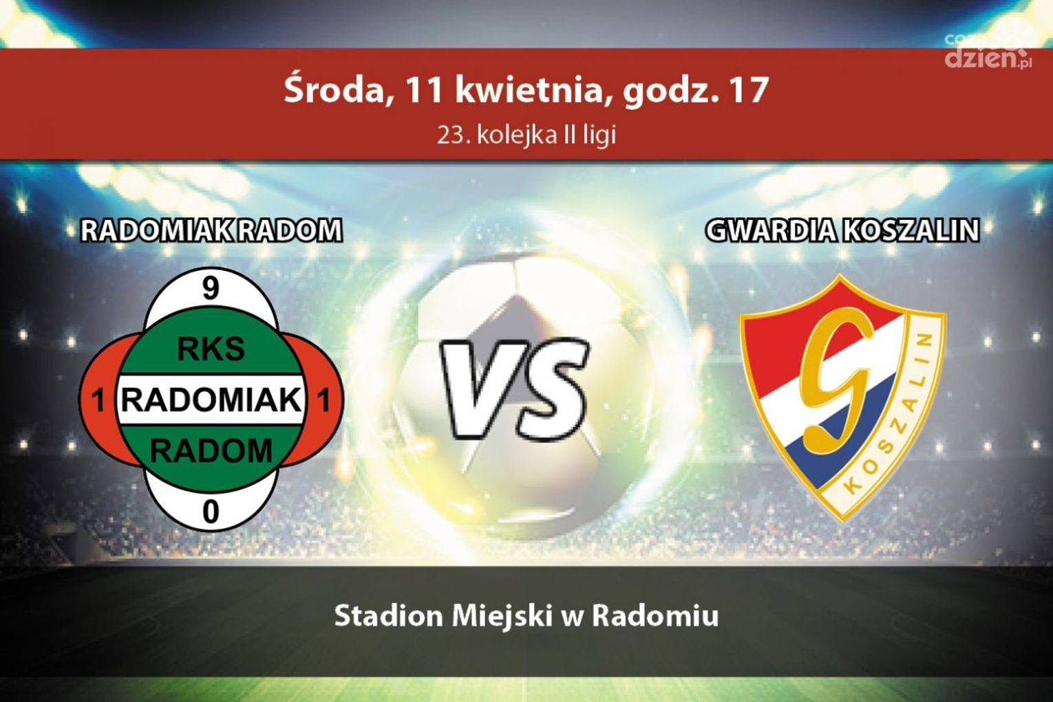 Wielki mecz Radomiaka! Gwardia rozbita! Wielki mecz Radomiaka! Gwardia rozbita!