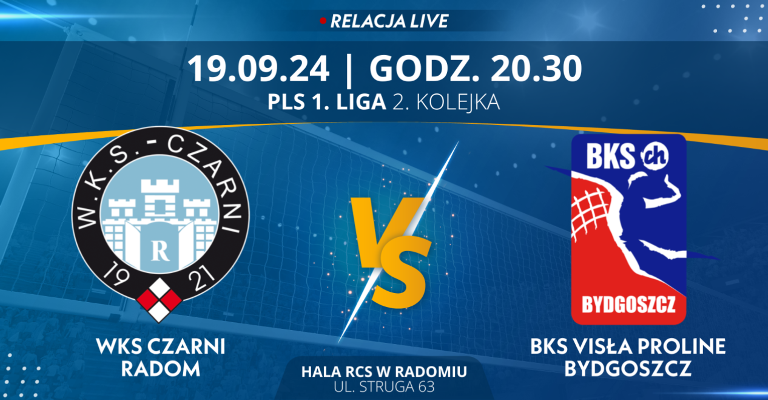 WKS Czarni Radom - BKS Visła Proline Bydgoszcz (relacja LIVE) WKS Czarni Radom - BKS Visła Proline Bydgoszcz (relacja LIVE)
