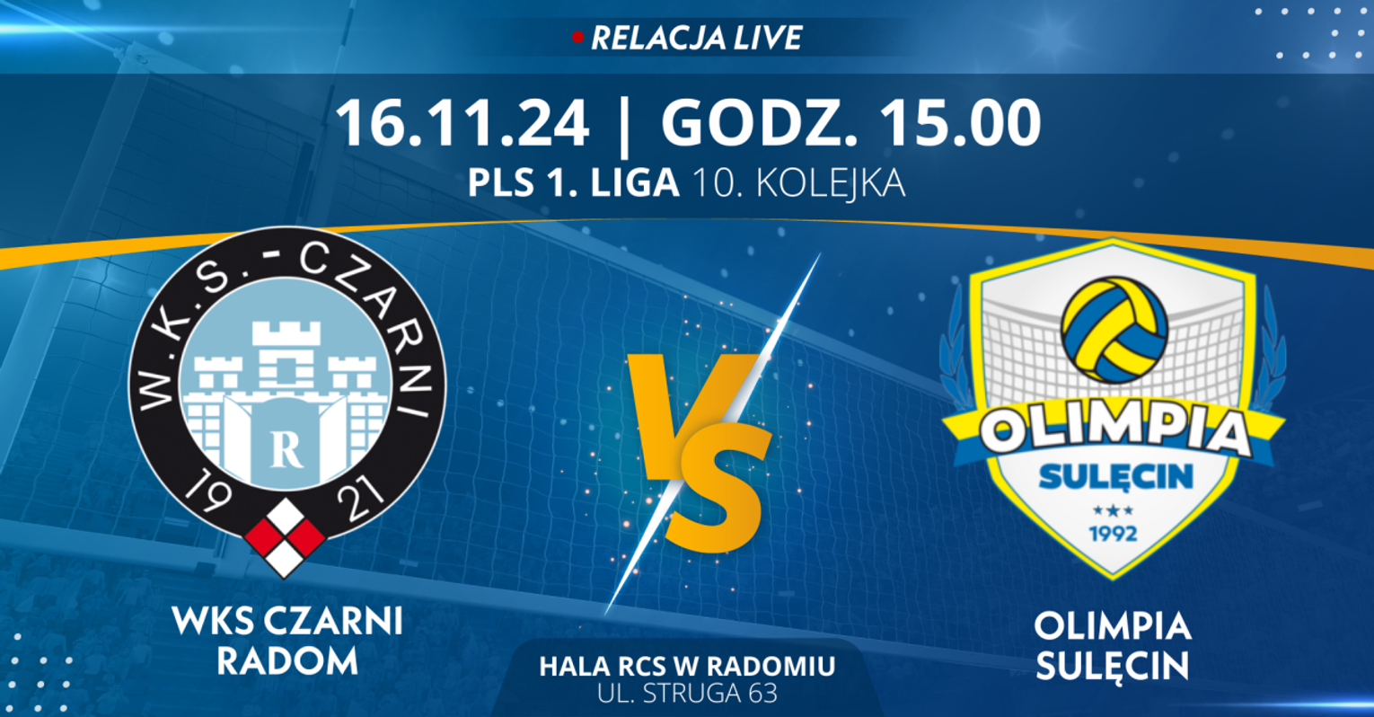 WKS Czarni Radom - Olimpia Sulęcin (relacja LIVE)