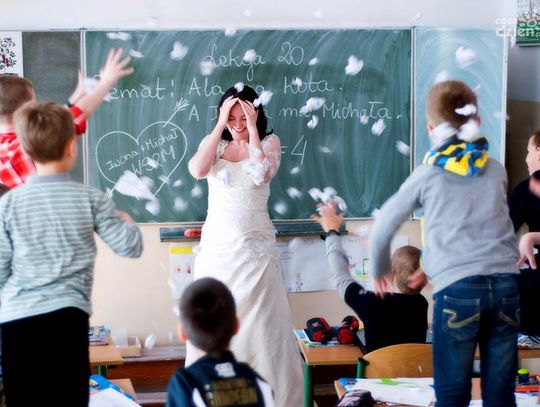 Pomysły na oryginalną sesję ślubną (fo. Anna Pawlikowska)