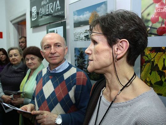 Wystawa fotografii Zenona Fiuka "Jesień w Bieszczadach" w Małej Galerii RTF (fot. Ł. Stańczuk)