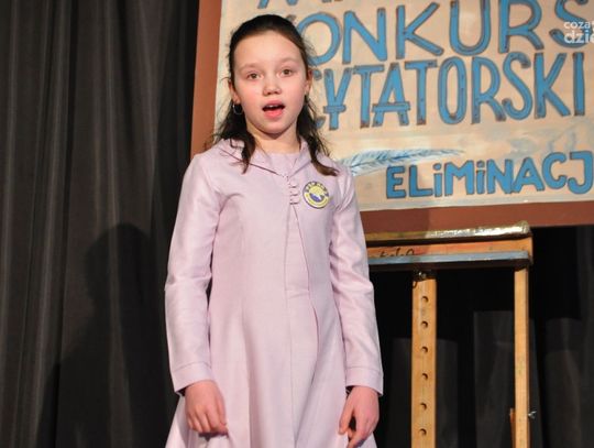 Konkurs recytatorski "Warszawska Syrenka" w MDK (fot. Szymon Wykrota)