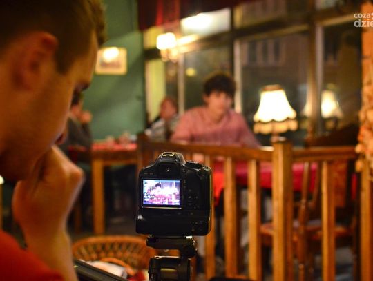 Na planie teledysku zespołu Agnes Na planie teledysku zespołu Agnes