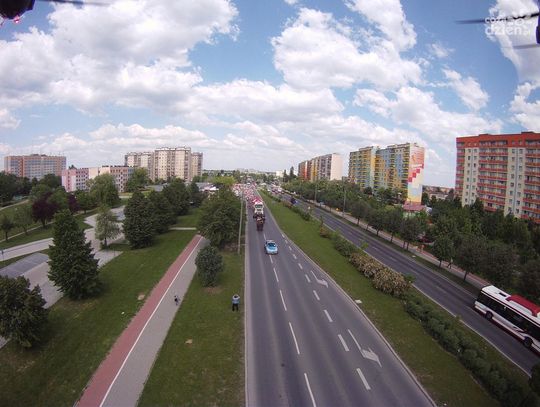 XLI Wiosna Studencka - korowód - jedyne takie zdjęcia widziane z góry