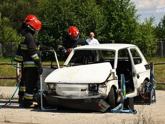 Pokazy ratownictwa w Domaniowie