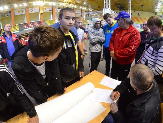 Ważenie zawodników przed galą bokserską