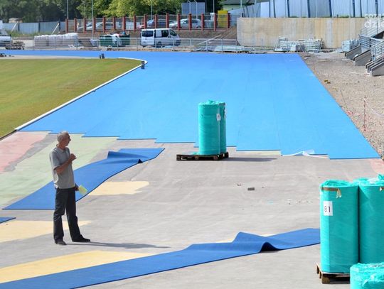 Budowa stadionu przy ul. Narutowicza