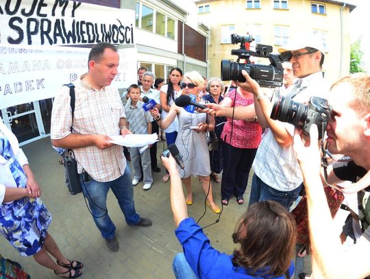 Protest PSP 18 na krajowej 7