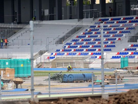 Stadion przy ul.Narutowicza nadal w budowie